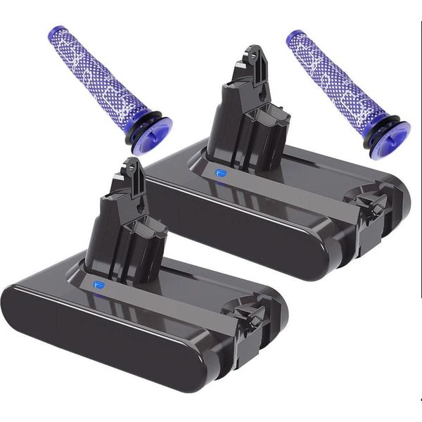 Batteria Di Ricambio, 21,6 V, Capacità 6000 Mah, 2 Set-image