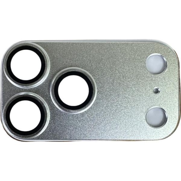 Inf Protezione Obiettivo Fotocamera Argento Per Iphone 17 Pro - Vetro Temperato-image