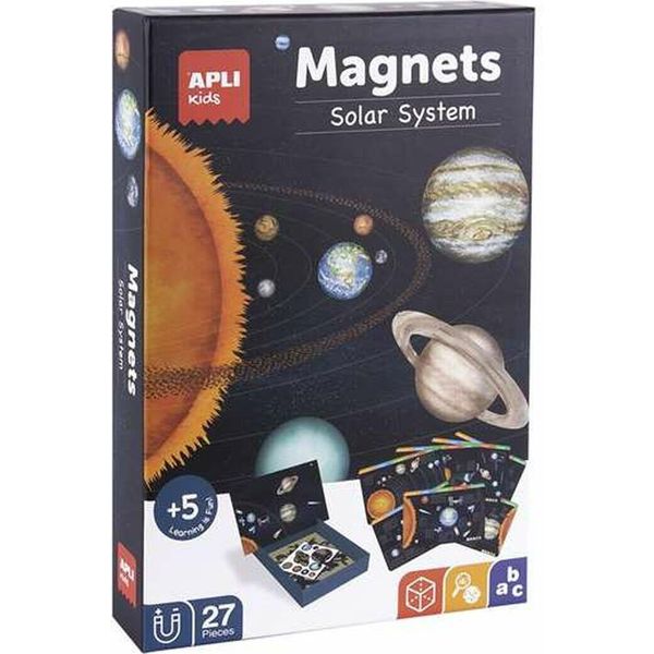 Apli Kids 19272 Apli Kids Gioco Magnetico "Sistema Solare"", 27 Magneti"-image