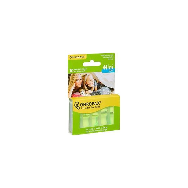 Ohropax® 2043245 Mini Soft OhrstöPsel 35 Db Schaumstoff, 10 St.-image