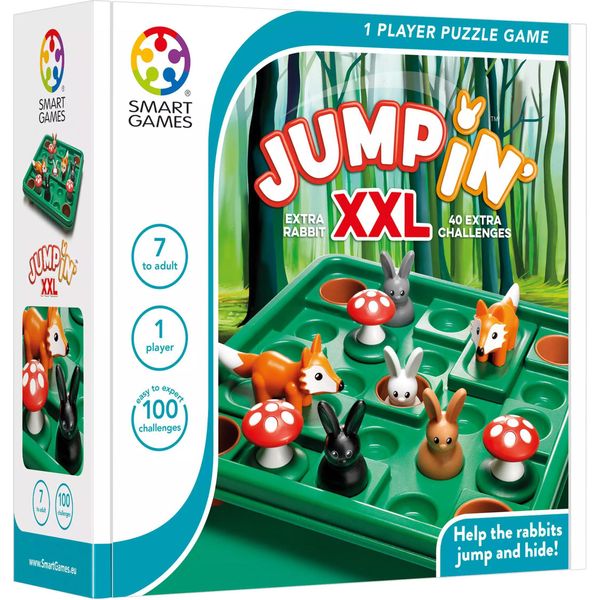 Smart Games Logikspiel So HüPft Der Hase Xxl, Denkspiel, Knobelspiel, Spielzeug, Ab 7 Jahren, Sg 421 Xl-image