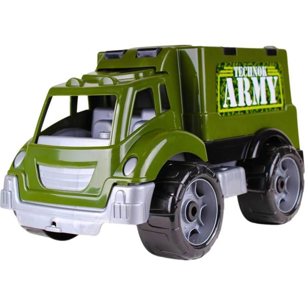 Technok 33 Cm Veicolo D'emergenza (Camion Militare) Esercito Giocattolo-image