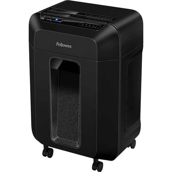 Fellowes Automax 90M Paper Shredder Micro-Cut Shredding Black-image