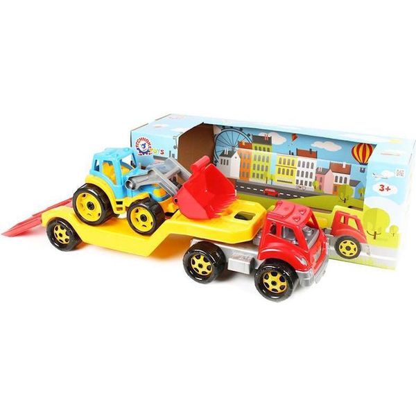 Auto Transporter Con Trattore Technok 3916 P4 Mix Prezzo Per 1 Pz-image