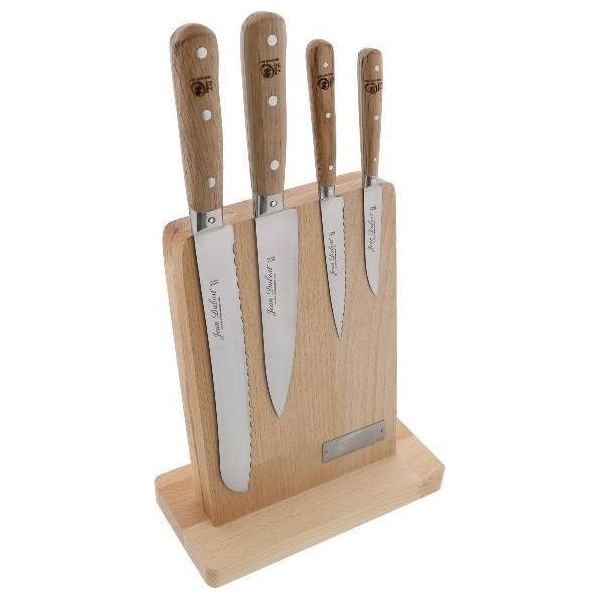 Blocco Di 4 Coltelli In Legno Jean Dubost C0004220Pef036-image