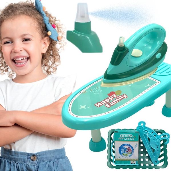 Woopie Set Da Stiro 2In1 Asse Da Stiro + Cesto Portabiancheria 6 El.-image