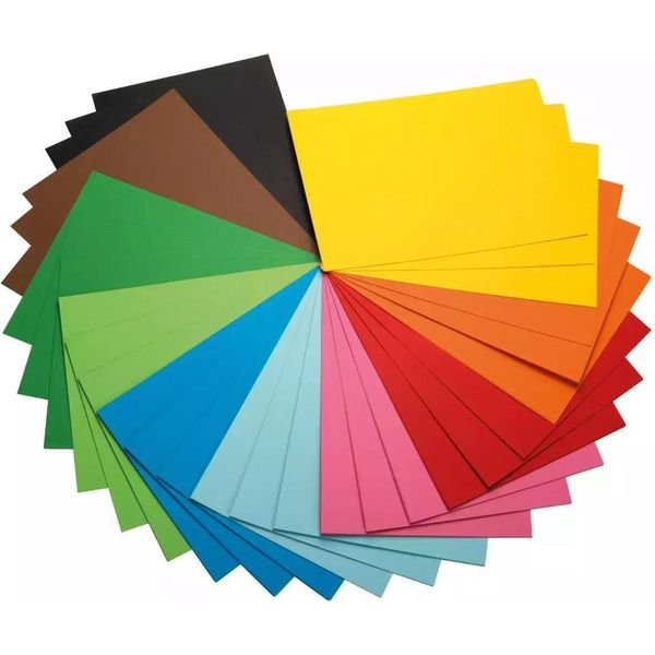 Cartoncino Colorato A4 170G Colori Misti Happy Color-image