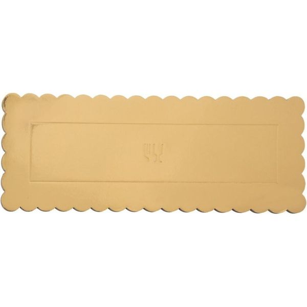Orion | Base Per Torte - 33X12Cm - Oro - Rettangolare - Tavola Per Torte - Tavola Per Torte-image
