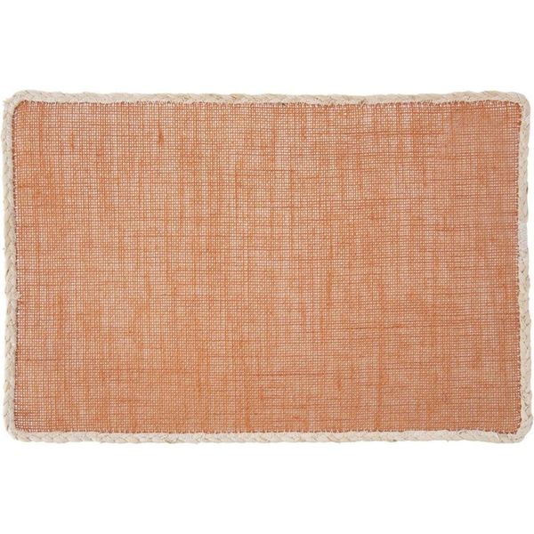 Orion | Tappetino Da Tavolo - Arancione - 45X30 Cm - Protezioni Da Tavolo - Tappetino Decorativo Per Posate-image