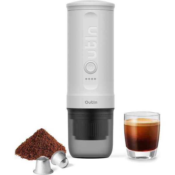 Outin Outin Nano 7500Mah Macchina Da Caffè Portatile (Bianca)-image