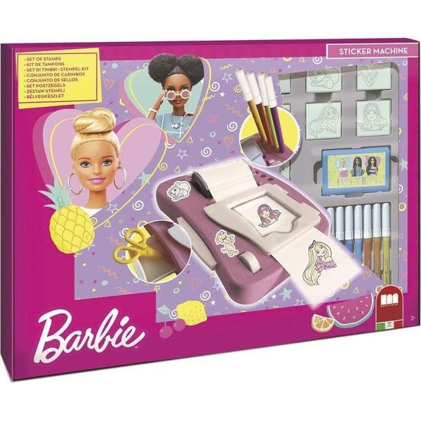 Barbie - Macchina Per Timbri E Adesivi-image
