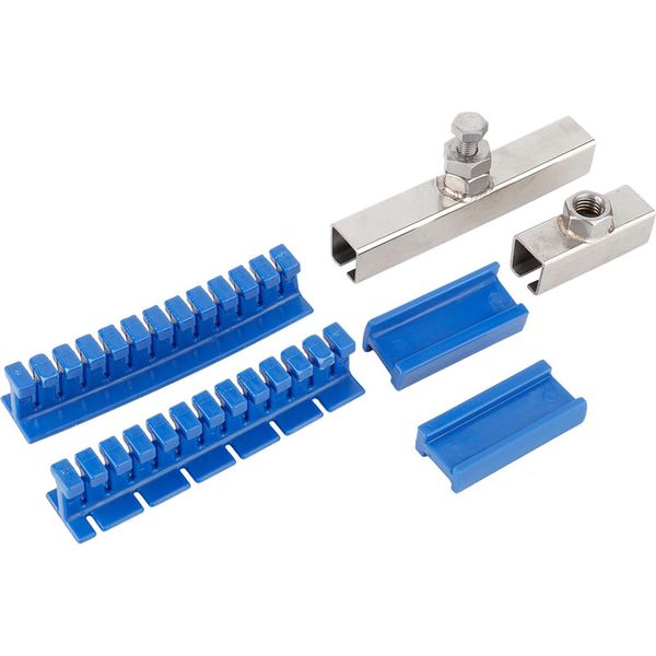 Strumento Di Riparazione Auto Ammaccatura Veicolo Rimozione Ammaccatura Riparazione Strumento Set Blu Ammaccatura Estrattore Kit-image