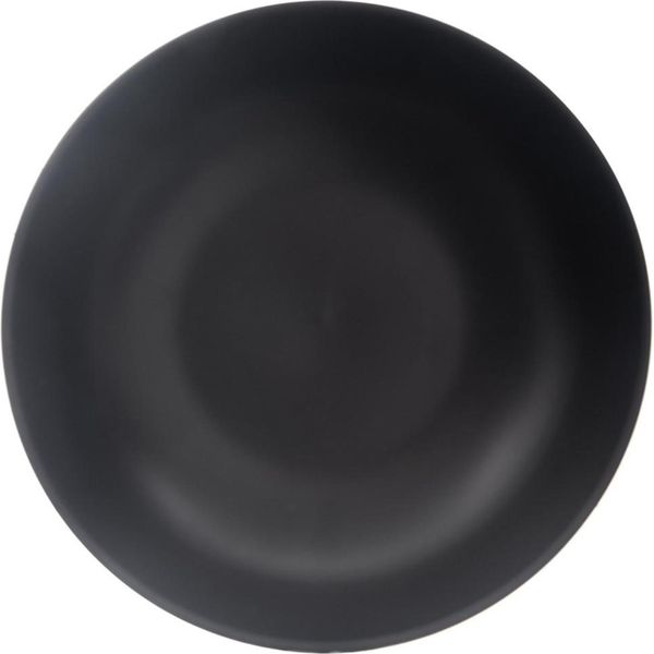 Orion | Piatto Fondo - Nero - 1 Pezzo - 20,5 Cm - 800 Ml - Piatto In Ceramica - Piatto Fondo - Lavabile In Lavastoviglie-image
