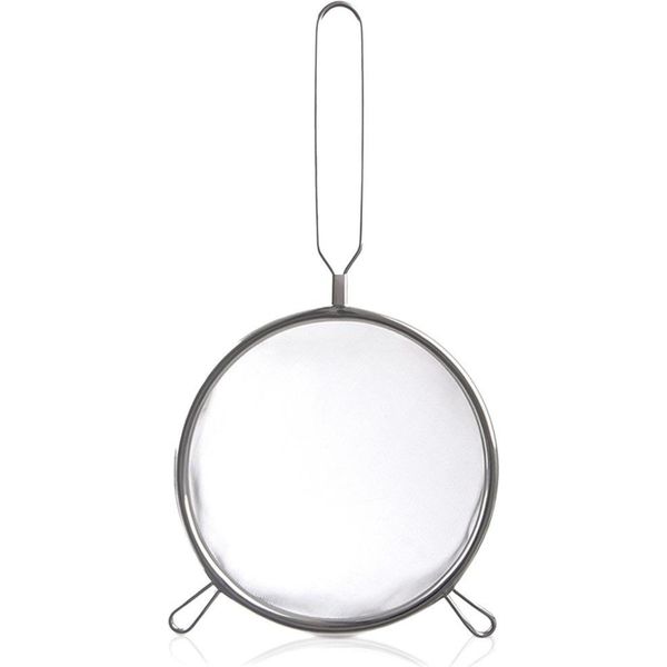 Orion | Scolapasta Da Cucina - Argento - Diametro 16 Cm - Acciaio Inossidabile - Pratici Manici-image