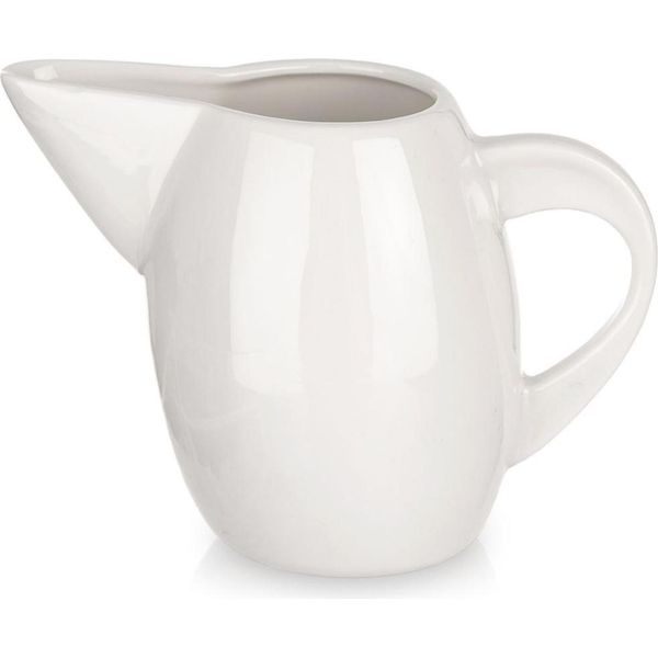 Orion | Lattiera In Porcellana - Bianco - 200 Ml - Lavabile In Lavastoviglie - 12,5 X 7 X 8,5 Cm-image