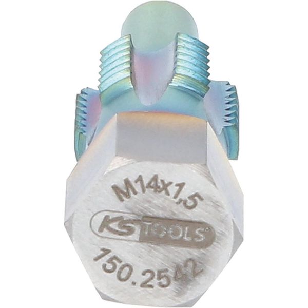Ks Tools Rubinetto Con Vite Di Guida Per Sensori Di Temperatura, M14X1,5-image