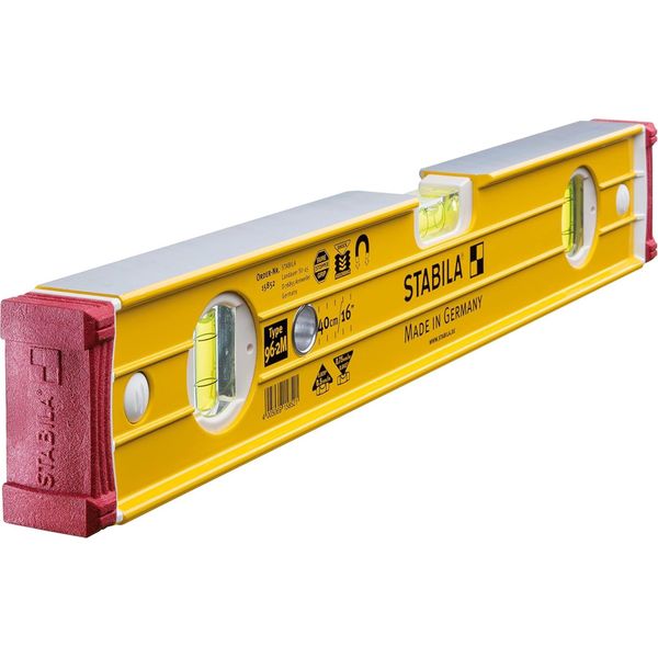Stabila Tipo 96-2 M Livello 0,4 M Rosso, Giallo-image