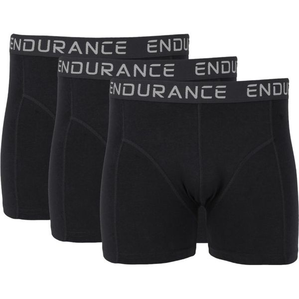 Endurance Burke Boxer In Una Pratica Confezione Da 3 Pezzi 1001A Neroa M-image