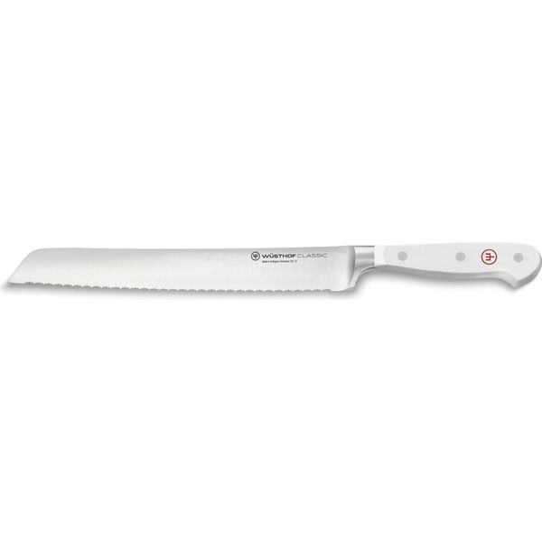 WüSthof Brotmesser Mit PräZisions-Doppelwelle / Bread Knife Precision Double-Serrated Classic White 23 Cm 1040201123-image
