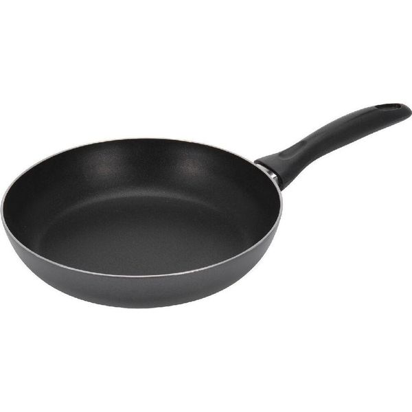 Excellent Houseware Aluminium Koekenpan 28 Cm Zwart-image