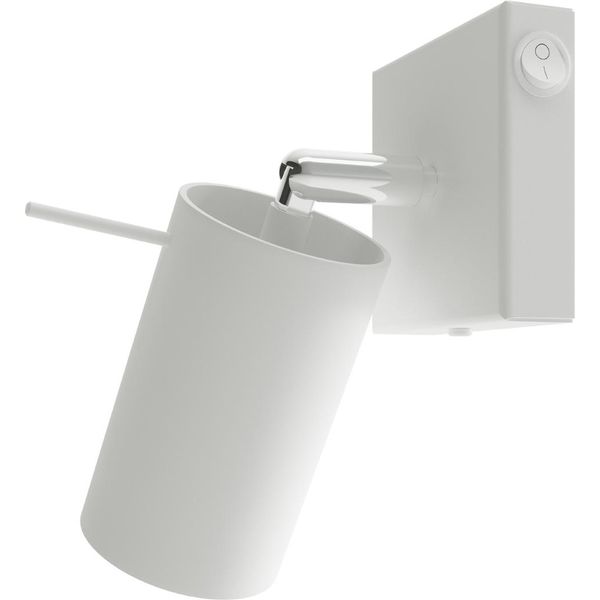 Kinkiet Mirax 1 GU10 Bianco Lampada Da Parete Di Lumilo-image