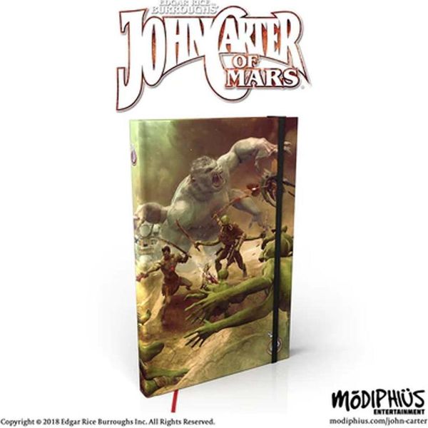 John Carter Of Mars: Il Principe Di Helium - Quaderno Da Tavolo - Inglese-image