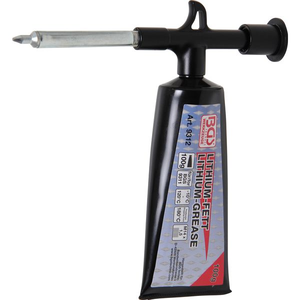 Bgs Mini Ingrassatore Con 100 G Di Grasso Al Litio (1 Tubo) - 9311-image