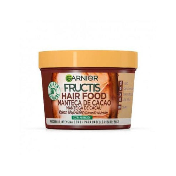 Garnier Fructis Hair Food Maschera Nutriente Per Ricci Al Burro Di Cacao-image
