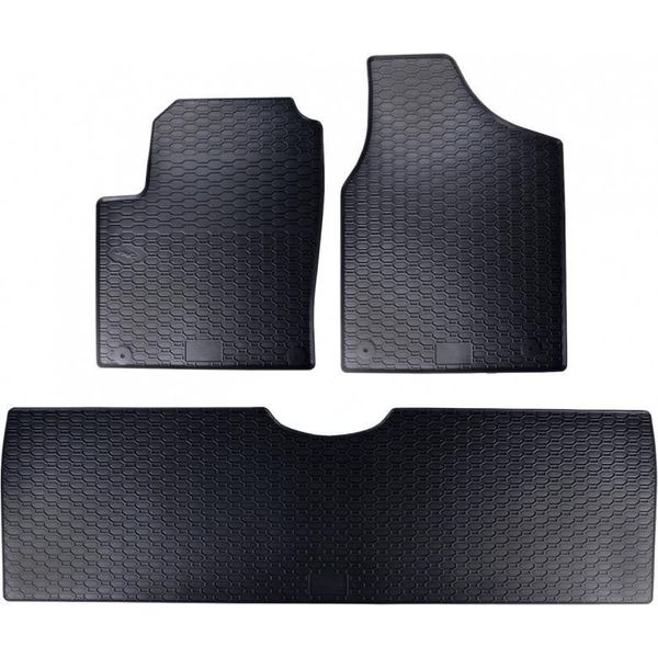 Tappetini In Gomma Per Auto Geyer & Hosaja Vw Sharan 1995-2010 (5 Posti)-image