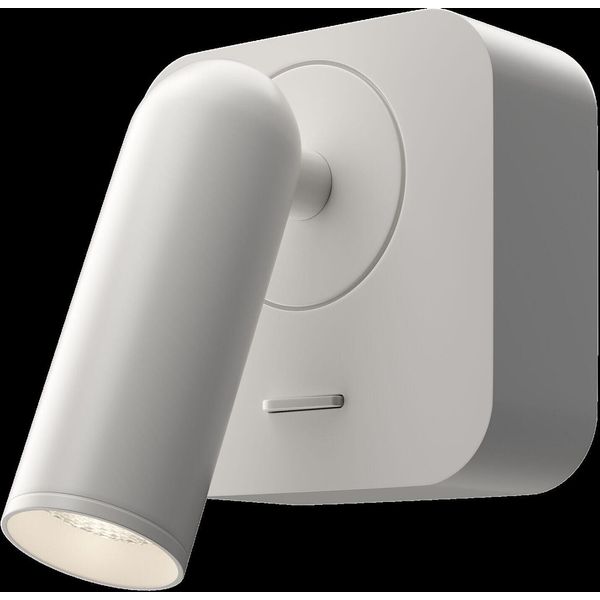 Maytoni Mirax Applique Da Lettura Con Interruttore Orientabile Bianco Angolare-image