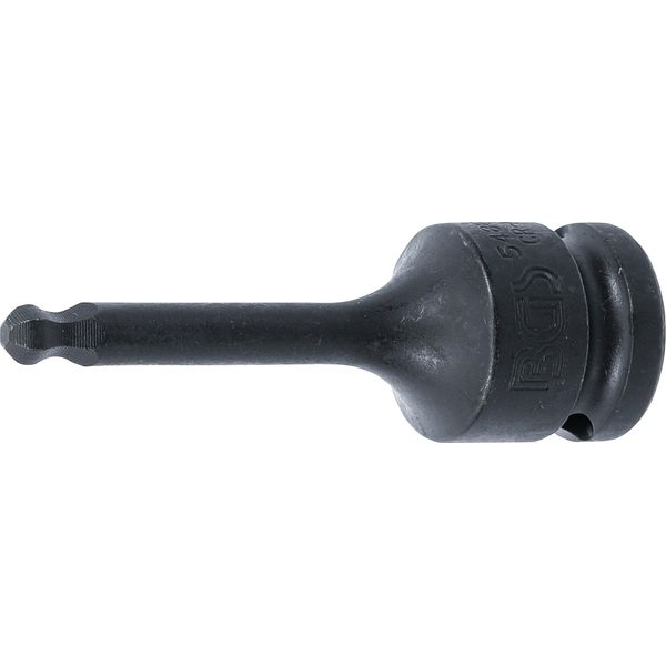 Bgs Power Bit Lunghezza 75 Mm Attacco Quadrato 12,5 Mm (1/2") Con Testa Sferica 6 Mm - 5488-6"-image