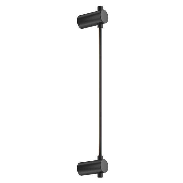 Applique A Led, Alluminio Nero, H 63,5 Cm-image