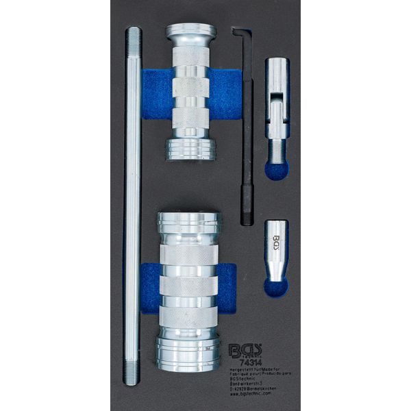 Bgs Inserto Carrello Officina 1/3: Set Di Estrattori Per Autocarri - 74314-image