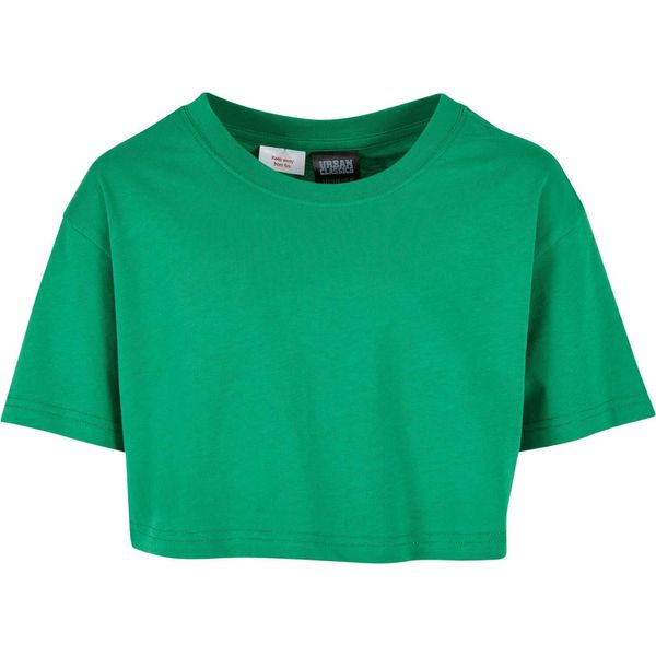 DěTské TričKo Urban Classics Girls Short Kimono Tee Bodegagreen - 146/152-image