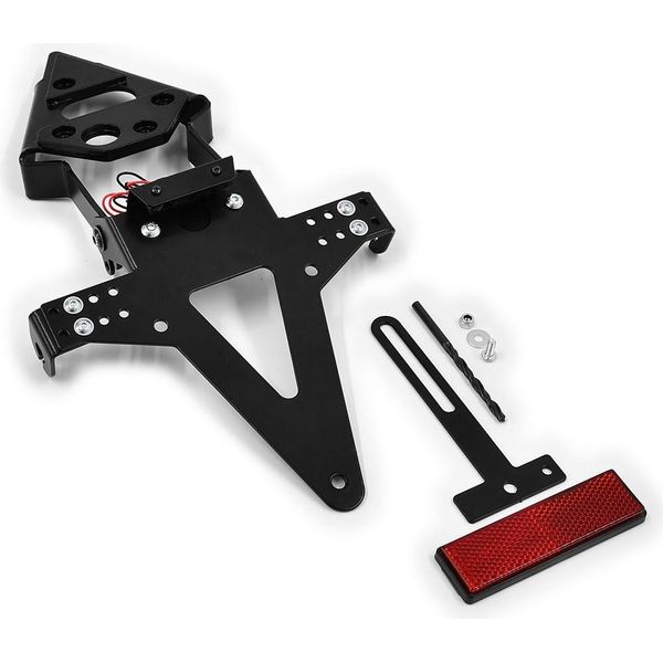 Zieger Classic Porta Targa Completo Compatibile Con Triumph Street Triple 675-image