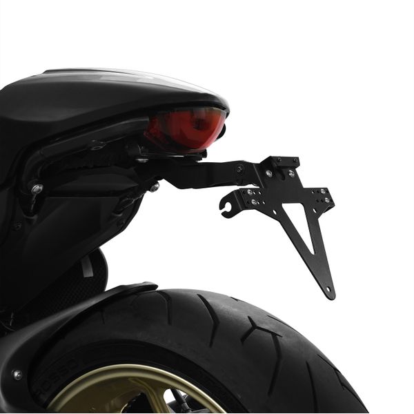 Zieger Classic Portatarga Completo Compatibile Con Ducati Scrambler 800-image