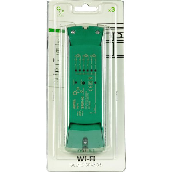 Controllo Tapparelle Wi-Fi 3 Tapparelle + 1 Canale Supla Zamel SRW-03-image