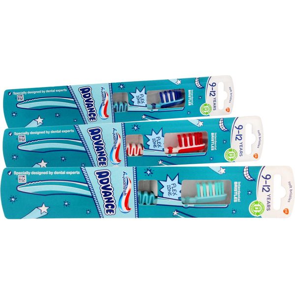 Aquafresh Spazzolino Per Bambini Advanced, Per Bambini Di 9-12 Anni, 1 Pezzo-image