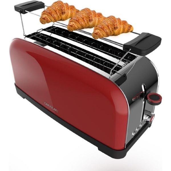 Cecotec Toastin' Time 1500 Tostapane Argento Taglia Unica / Spina Ue Argento Taglia Unica-image