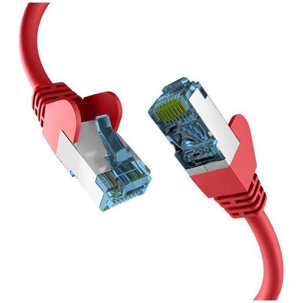 Efb EC020200172 Efb RJ45 Patchkabel Mit CAT7 Rohkabel Rot 15M-image