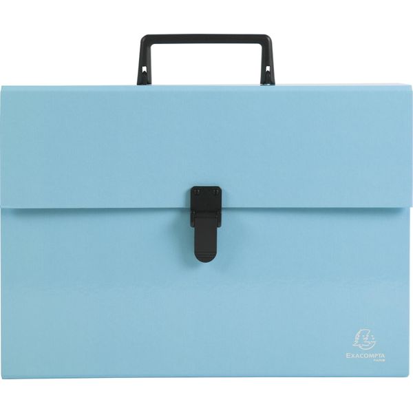 Custodia Per Documenti Exacompta 18F Aquarel Blu Pastello-image