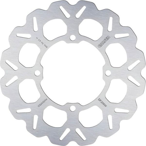 Disco Freno Galfer DF206W Wave® Rigido Posteriore 270X5Mm Per Kawasaki Zg 1400 Ccm Anno 2008 - 2021-image