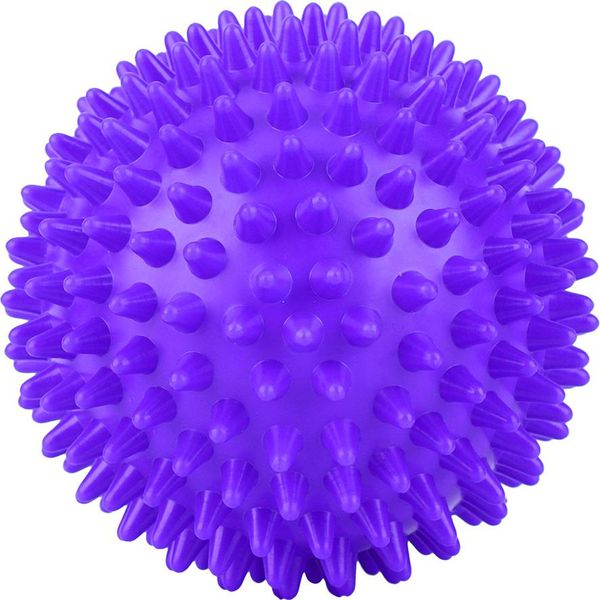 Palla Da Massaggio Per Brufoli, 7,5 Cm In Plastica Viola, Per Il Rilassamento Della Fascia E Dei Muscoli, Per Il Fitness E La Terapia Del Corpo-image