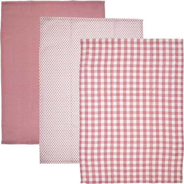 Orion | Set Di Asciugamani Da Cucina - 70 X 50 Cm - 3 Pezzi - Assorbenti - Lavabili - Cotone-image