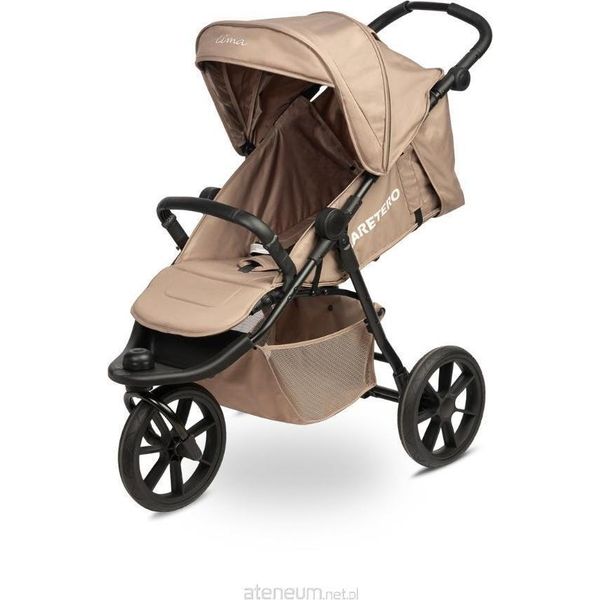 Caretero, Passeggino, Passeggino Compatto Pieghevole, Passeggino Da Viaggio Lima Pram, Sabbia-image