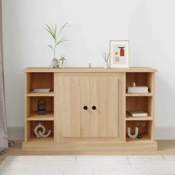 Maison Exclusive - Credenza Sonoma In Rovere 100X35,5X60 Cm Materiale Ligneo-image