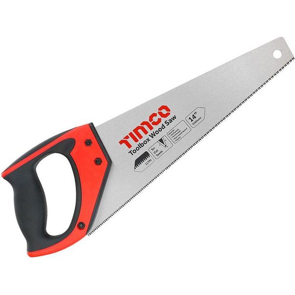 Timco - Sega Per Legno Toolbox (Dimensioni 35,6 Cm - 1 Pezzo Ciascuno)-image