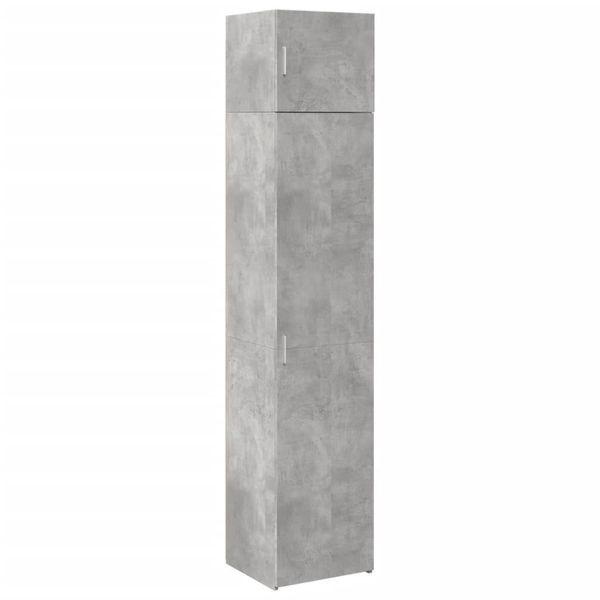 Syfax™ Mobile Sottile Grigio Cemento 45X42,5X225 Cm In Truciolato-image