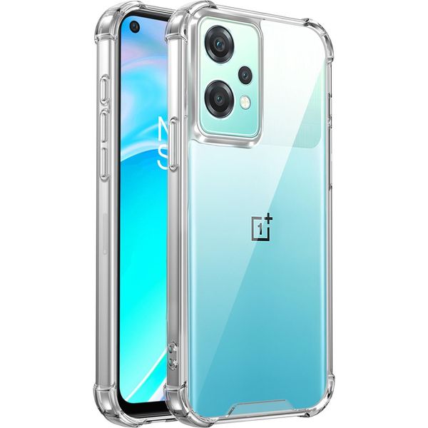Custodia Trasparente Per Oneplus Nord Ce 2 5G, Retro Trasparente Ibrido, Copertura Antiurto Con Paraurti In Tpu-image