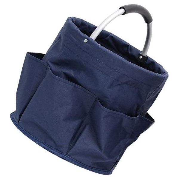 Inf Cesto Da Picnic Pieghevole Portatile - Cesto Portaoggetti In Tessuto Oxford, 1 Pezzo Blu Navy-image